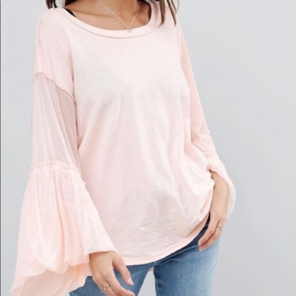 Free People Still Got It Long Sleeve Tee Size L